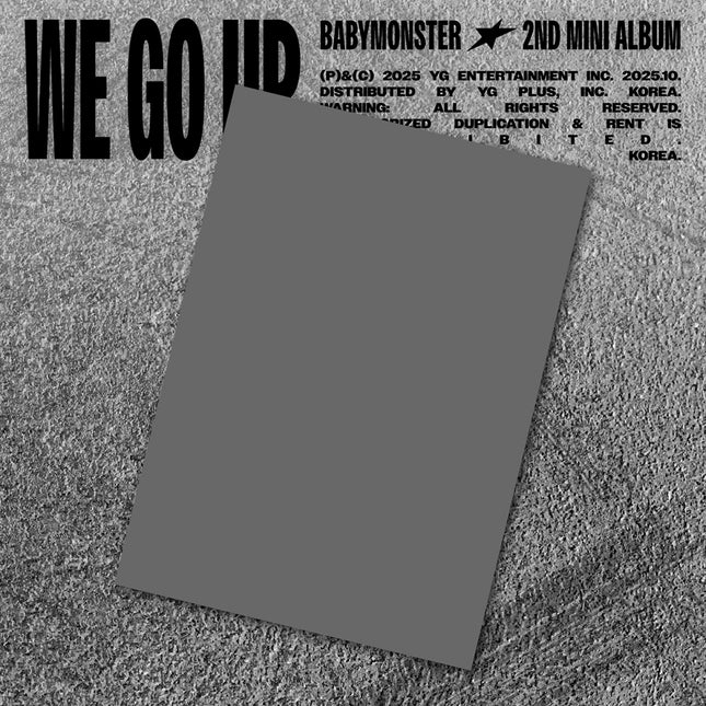 BABYMONSTER - WE GO UP / 2nd MINI ALBUM (POSTCARD Ver.)