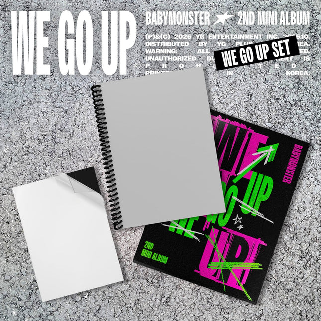 [POB] BABYMONSTER - WE GO UP / 2nd MINI ALBUM