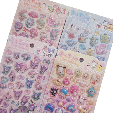 SANRIO - Pop Epoxy 3D Seal Sticker