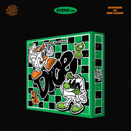 [POB] ZOONIZINI(ASTRO) - DICE / 1st MINI ALBUM (EVENS ver.) (META)