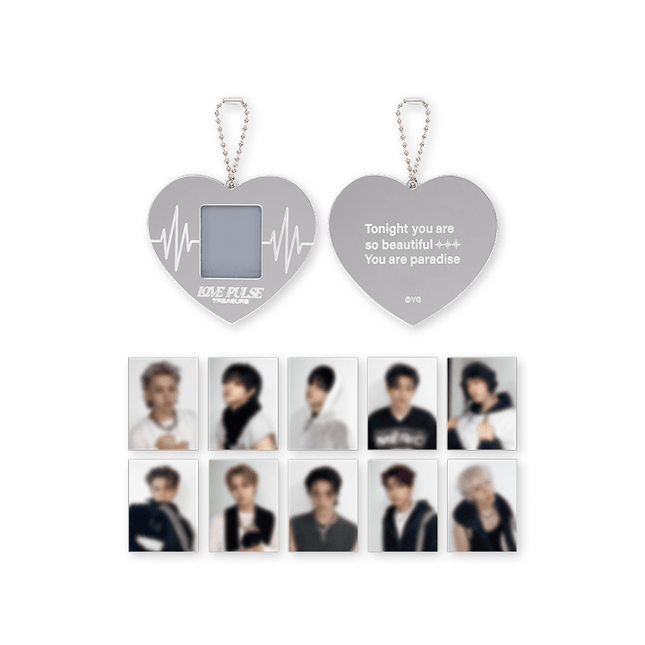 TREASURE - [LOVEPULSE] TREASURE RANDOM MIRROR PHOTO KEYRING