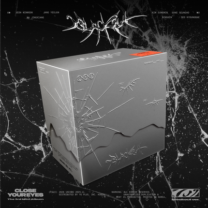 [Pre-order] CLOSE YOUR EYES - blackout / The 3rd Mini Album (breakout ver.)