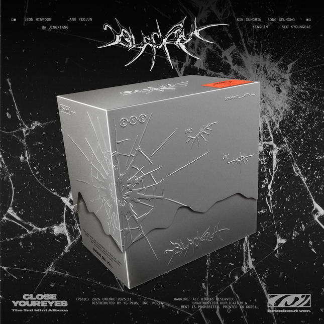 [Pre-order] CLOSE YOUR EYES - blackout / The 3rd Mini Album (breakout ver.)
