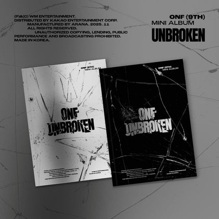 [Pre-order] ONF - UNBROKEN / 9TH MINI ALBUM