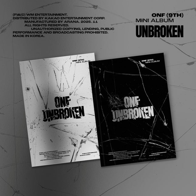 [Pre-order] ONF - UNBROKEN / 9TH MINI ALBUM