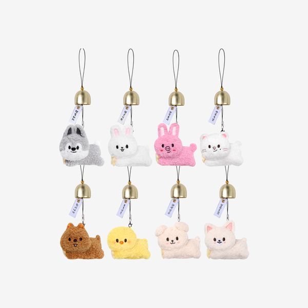 Stray Kids - SKZOO PLUSH DOOR BELL KEYRING - RUN IT