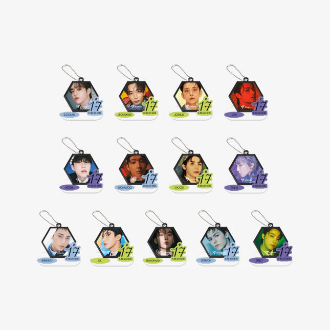 [RESTOCK] SEVENTEEN - LENTICUALR ACRYLIC STAND ('17 IS RIGHT HERE')