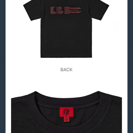 [Pre-order] CORTIS - TOUR Routing T-Shirt (Black)
