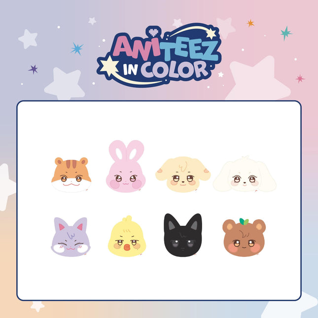 ATEEZ X ANITEEZ POP-UP STORE [ANITEEZ IN COLOR] MD 03. 애니티즈 페이스 쿠션 (ANITEEZ PLUSH CUSHION)