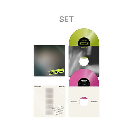 [Pre-order] LE SSERAFIM - 2nd Studio Album ‘PUREFLOW’ pt.1 Vinyl