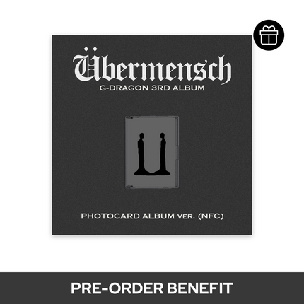[POB] G-DRAGON - Übermensch / 3RD ALBUM (PHOTOCARD ALBUM ver.)(NFC)