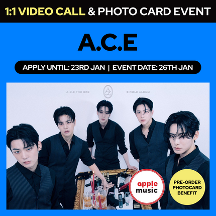 [01/26 1:1 VIDEO CALL by Apple Music] A.C.E - PINATA (Standard ver.)