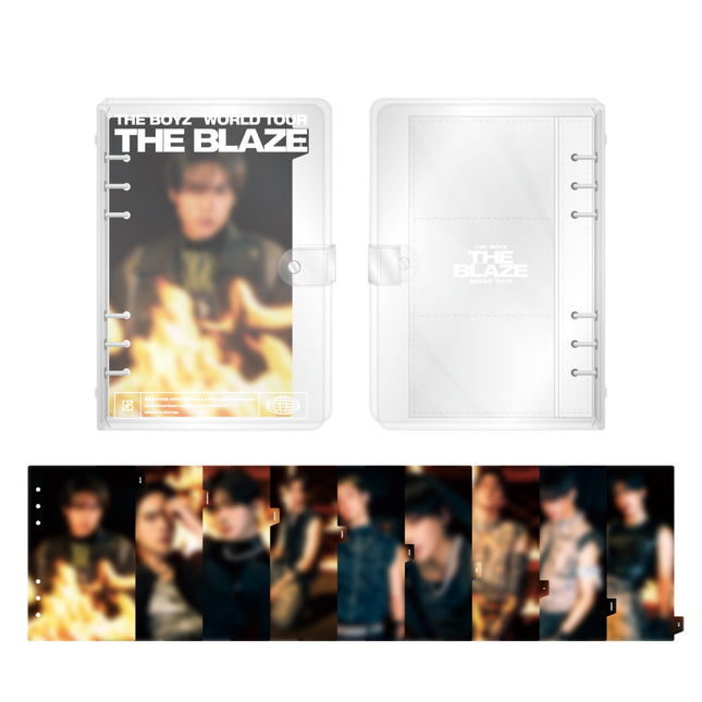 THE BOYZ - PHOTOCARD BINDER INDEX SET / THE BOYZ [THE BLAZE] WORLD TOUR in SEOUL