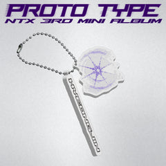 NTX PROTO TYPE 3RD MINI ALBUM NAME KEYRING ver. - K-pop album cover