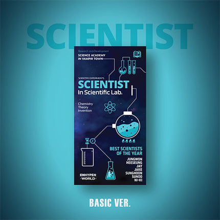 [Pre-order] ENHYPEN - ENHYPEN WORLD COUPON CARD COLLECTION SCIENTIST BASIC ver.