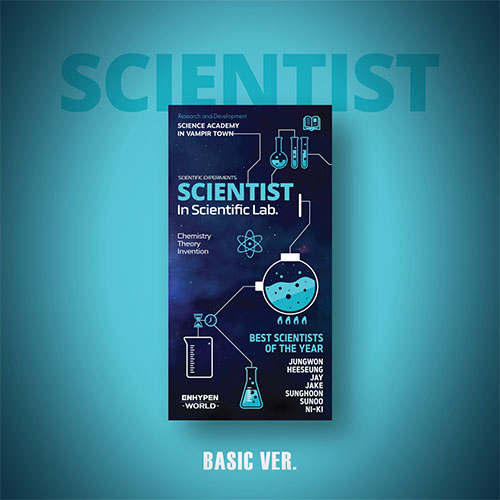 [Pre-order] ENHYPEN - ENHYPEN WORLD COUPON CARD COLLECTION SCIENTIST BASIC ver.