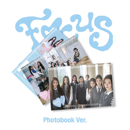 [POB] Hearts2Hearts - FOCUS / 1st Mini Album (Photobook Ver.)