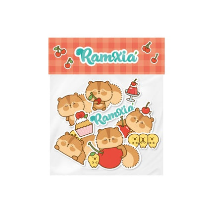 [Pre-order] XIA - Removable Sticker Pack / RamXia's Log POP-UP STORE MD