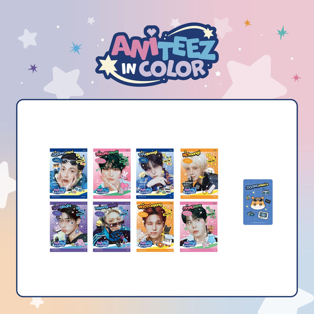 ATEEZ X ANITEEZ POP-UP STORE [ANITEEZ IN COLOR] MD 20. 미니 포토북 (MINI PHOTOBOOK)