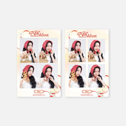 [Pre-order] Red Velvet - 4CUT PHOTO SET / 2026 SM ARTIST SEASON’S GREETINGS OFFICIAL MD