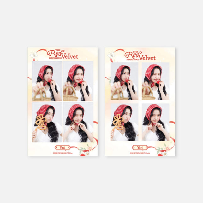 [Pre-order] Red Velvet - 4CUT PHOTO SET / 2026 SM ARTIST SEASON’S GREETINGS OFFICIAL MD