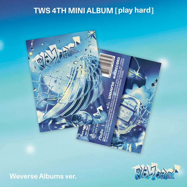 [POB] TWS - play hard / 4th Mini Album (Weverse Albums ver.)