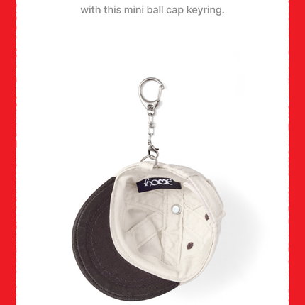 BOYNEXTDOOR - Mini Ball Cap Keyring