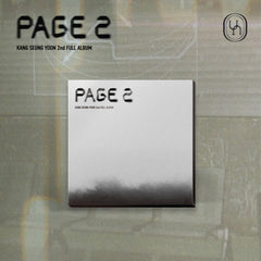 KANG SEUNG YOON PAGE 2 2ND FULL ALBUM BEHIND ver. - K-pop album cover