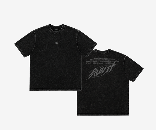 Stray Kids - T-SHIRT Stray Kids World Tour RUN IT K-pop Album | SOOJIB