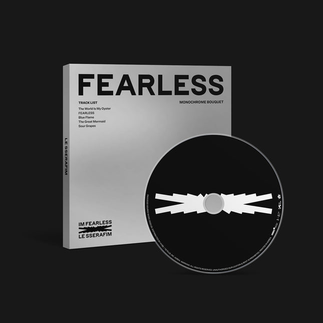 LE SSERAFIM - FEARLESS / 1st MINI ALBUM (Monochrome Bouquet Ver.)