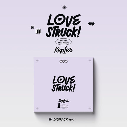 [RESTOCK] Kep1er - LOVESTRUCK! / 4TH MINI ALBUM (Digipack Ver.)