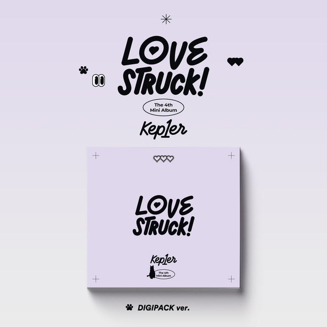 [RESTOCK] Kep1er - LOVESTRUCK! / 4TH MINI ALBUM (Digipack Ver.)