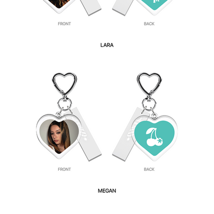 [Pre-order] KATSEYE - Random Selfie Acrylic Keyring