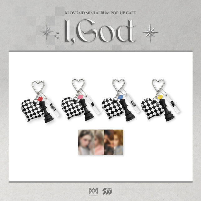 [Pre-order] XLOV - CUSHION KEYRING
