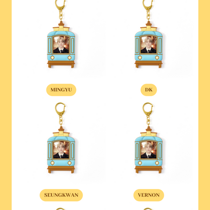 SEVENTEEN - Photo Holder Keyring