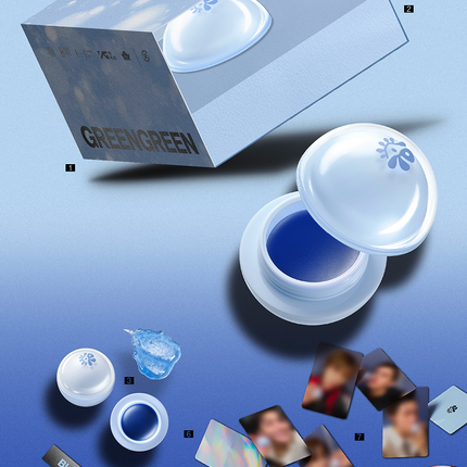 [Pre-order] CORTIS - GREENGREEN / 2nd EP ('Blue Lips' Lip Balm ver.)