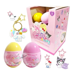 SARIO - SECRET CHARM&JIBBITZ KEYRING GOTCHA (Random)