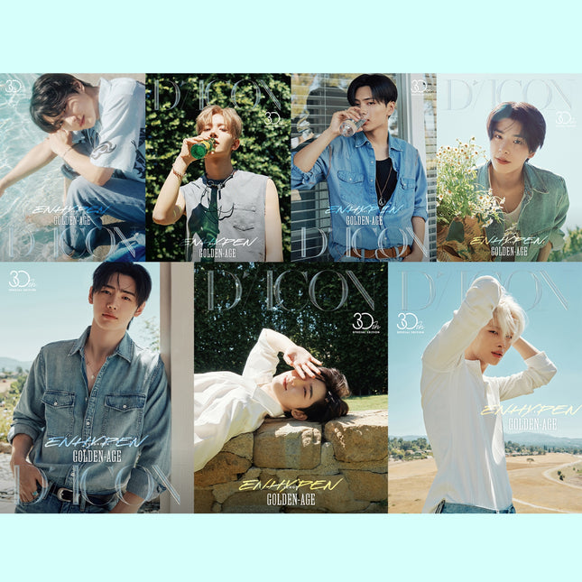 [POB] ENHYPEN - DICON VOLUME Nº30 SPECIAL EDITION ENHYPEN GOLDEN AGE (A-Type)
