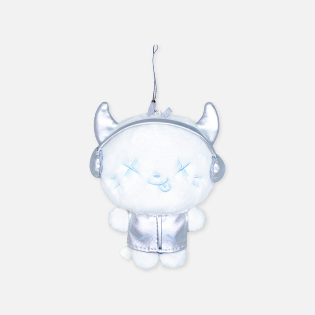 aespa - FANLIGHT DOLL KEY RING (SILVER ver.) / 2025-26 aespa LIVE TOUR [SYNK : aeXIS LINE] OFFICIAL MD