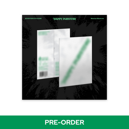 [RESTOCK] SEVENTEEN - HAPPY BURSTDAY / 5TH ALBUM (Weverse Albums ver.)