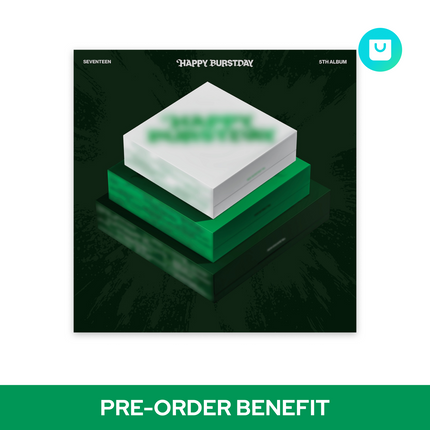 [POB] SEVENTEEN - HAPPY BURSTDAY / 5TH ALBUM (Standard ver.) *Cover Select