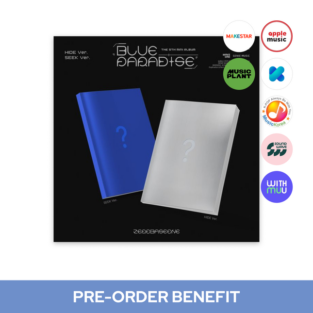 [POB] ZEROBASEONE - BLUE PARADISE / 5TH MINI ALBUM (Photobook ver.)