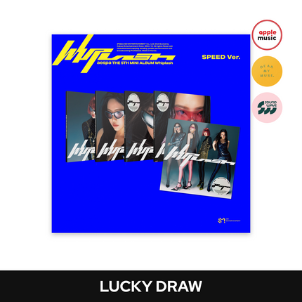 [LUCKY DRAW] aespa - Whiplash / 5TH MINI ALBUM (SPEED ver.)(Random)