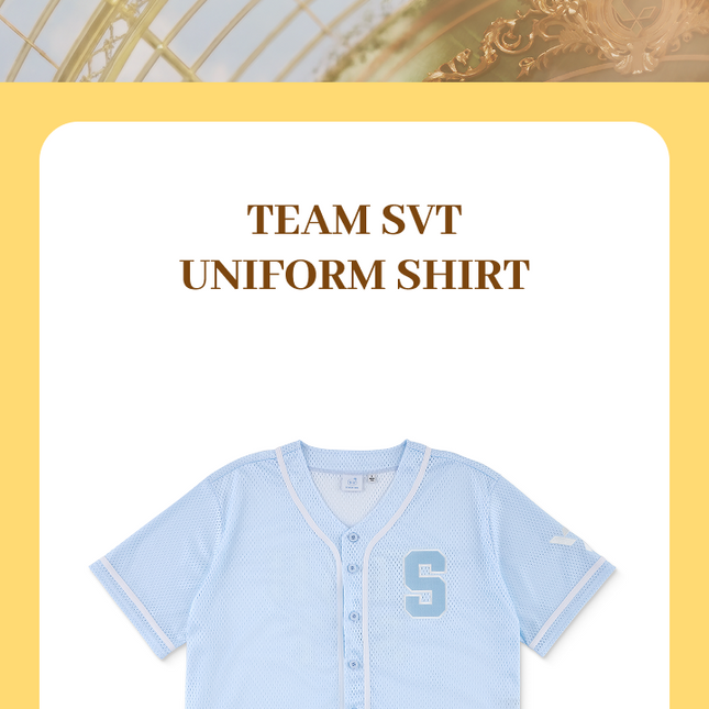 [Pre-order] SEVENTEEN - Team SVT Uniform Shirt