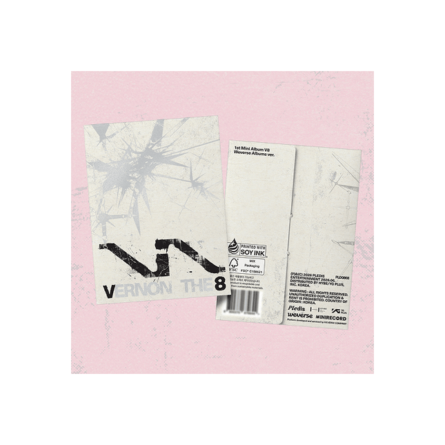 [POB] V8 (SEVENTEEN) - V8 /  1st Mini Album (Weverse Albums ver.)