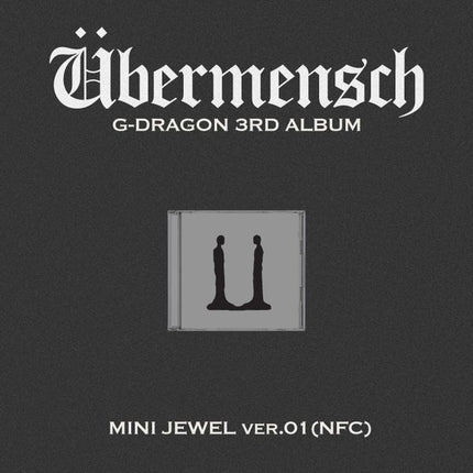 [POB] G-DRAGON - Übermensch / 3RD ALBUM (MINI JEWEL ver.)(NFC) *Cover Select