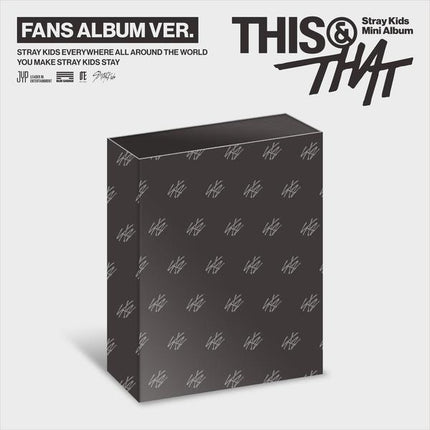 [Pre-order] Stray Kids - THIS & THAT (FANS ALBUM VER.)