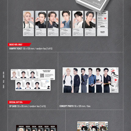 [Pre-order] [ENHYPEN WORLD COUPON CARD COLLECTION] FORENSICS UNIT BASIC ver