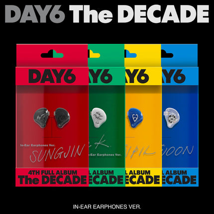 DAY6 - The DECADE / 4th FULL ALBUM (In-Ear Earphones ver.)
