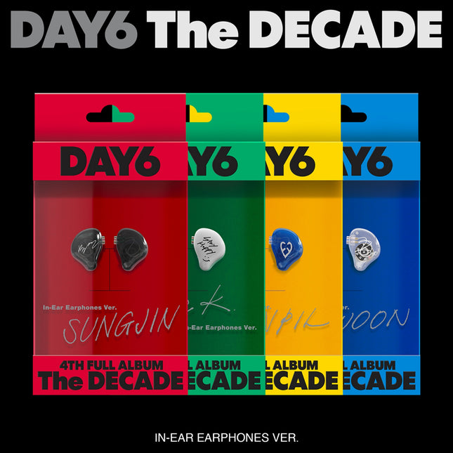 DAY6 - The DECADE / 4th FULL ALBUM (In-Ear Earphones ver.)